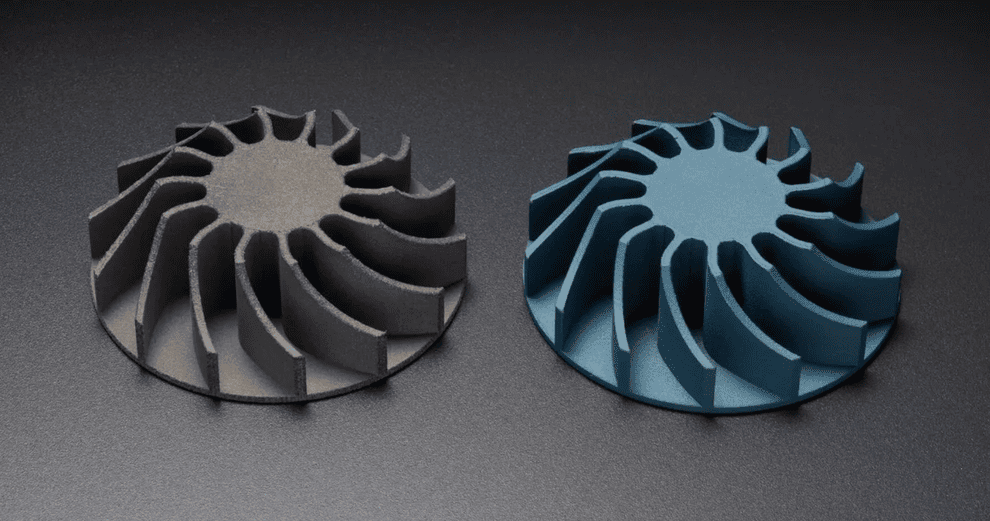coated 3d printed nylon